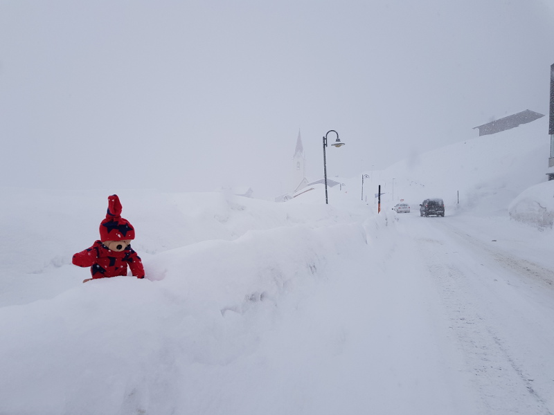 Lech, Austria - March 2019