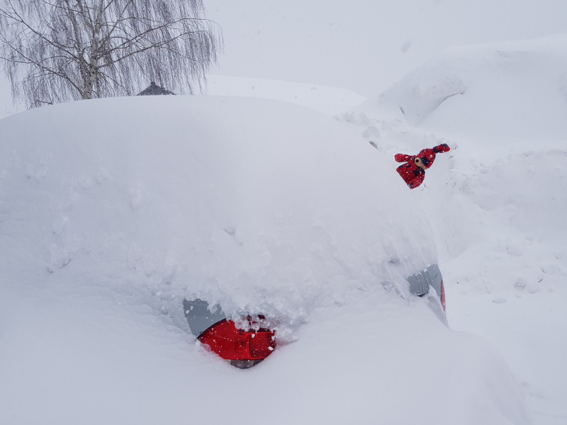 Lech, Austria - March 2019